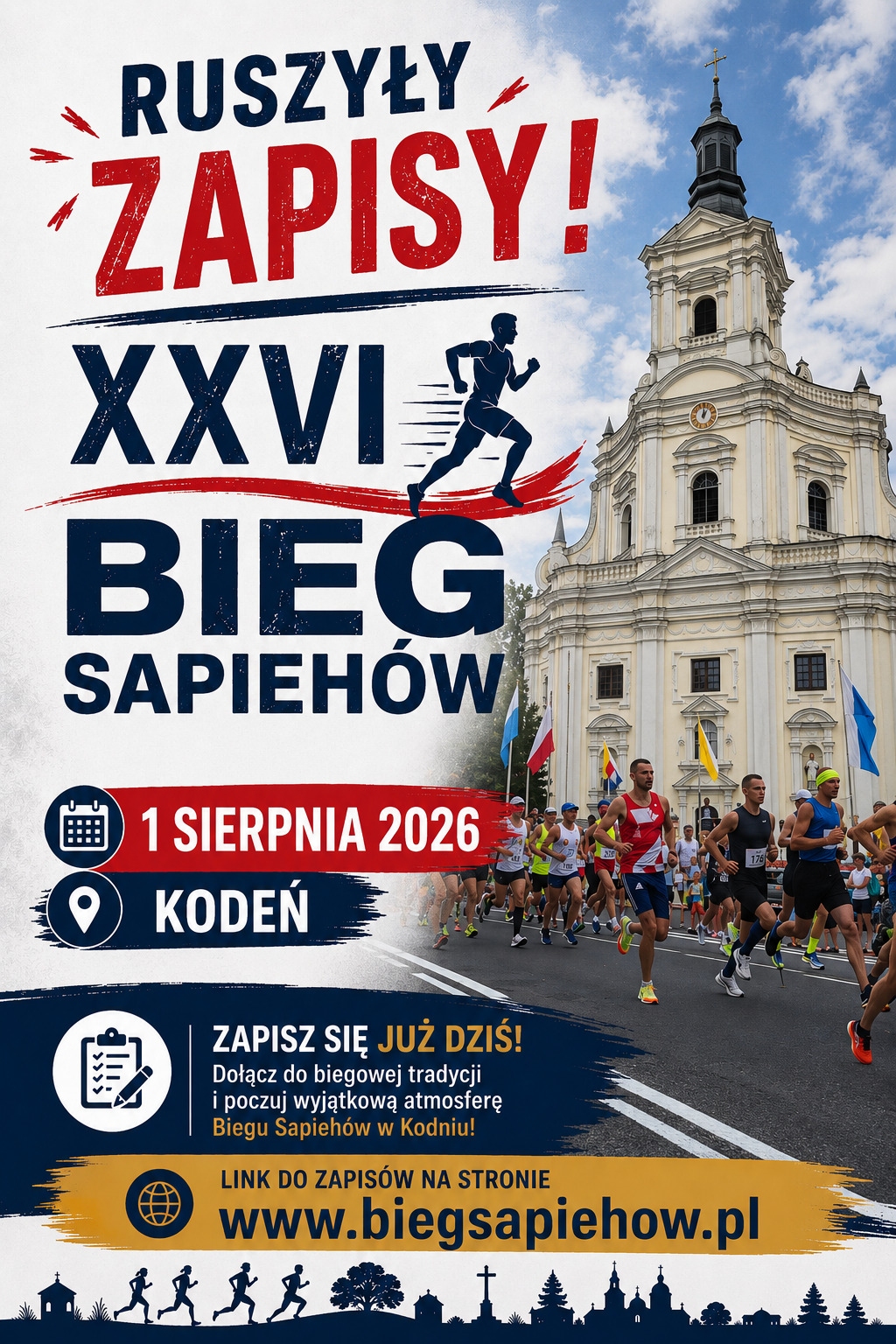 Zapisy na XXVI Bieg Sapiehów