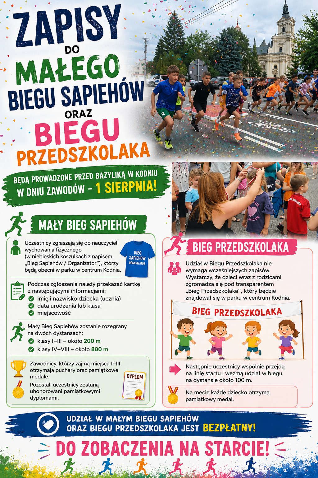 MAŁE BIEGI SAPIEHÓW